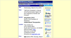 Desktop Screenshot of biosf.org